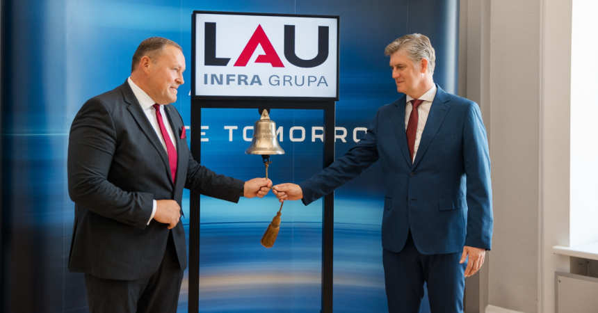 Bell Ringing Ceremony Marks a New Chapter in LAU Infra Group Development